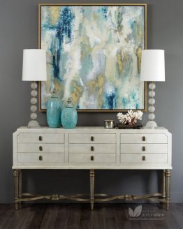 meja tembok konsol cat duco