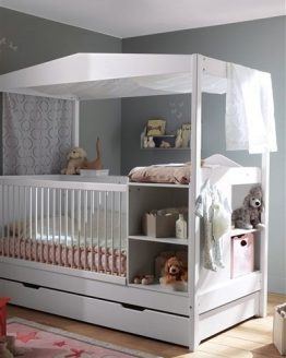 tempat tidur bayi cat duco