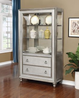 lemari pajanganminimalis cat silver