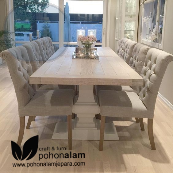 meja makan mewah jati meja makan mewah jati