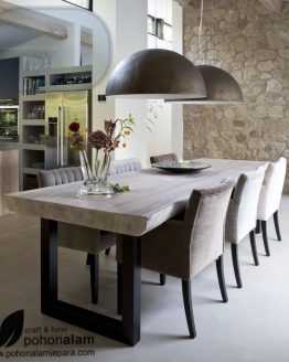 meja makan mewah minimalis