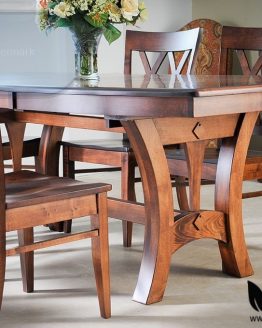 meja makan kinimalis jati