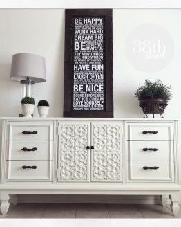 meja konsol minimalis duco