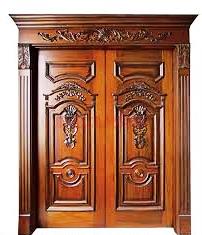 kusen pintu rumah jati ukir