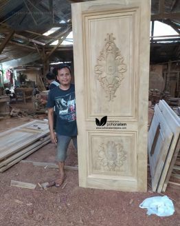 pintu rumah kayu jati