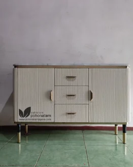 Meja konsol meja tembok hias marmer stainless