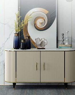 Meja konsul marmer minimalis meja tembok stainless steel