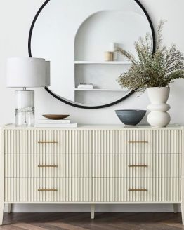 Meja konsol tembok minimalis meja hias