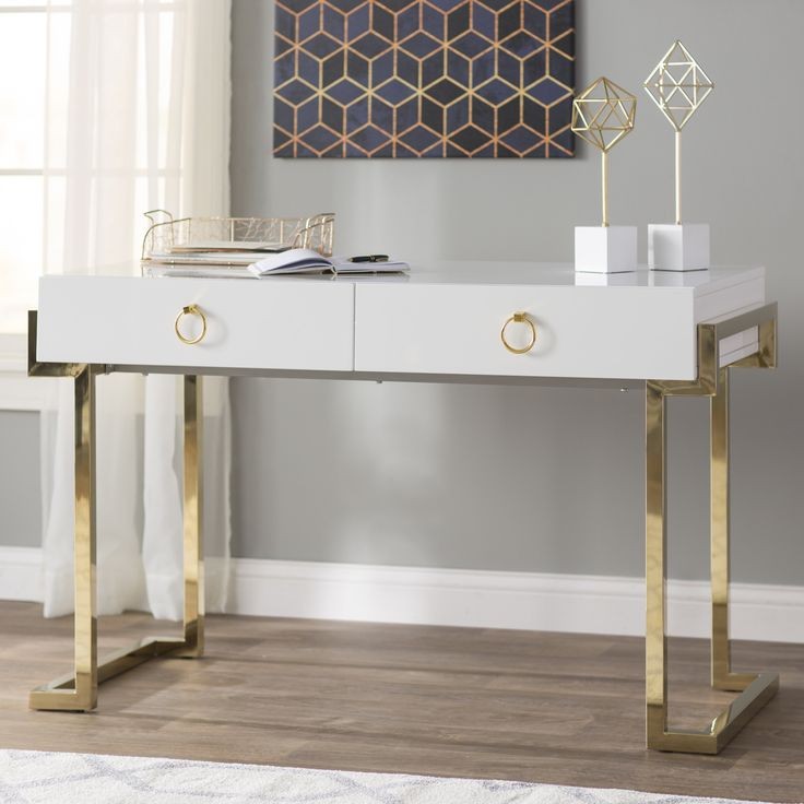 meja konsol stainless minimalis Meja konsol stainless steel marmer minimalis