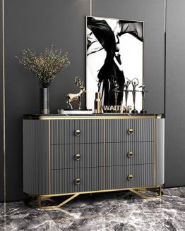 Meja konsul modern stainless