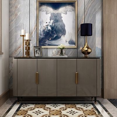 Meja konsul meja tembok stainless minimalis modern