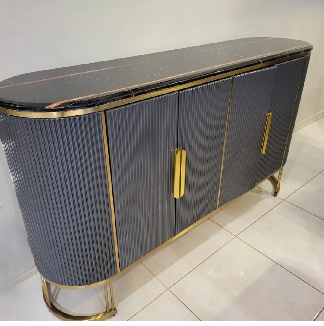 meja konsul stainless steel marmer modern Meja konsul meja tembok marmer stainless steel