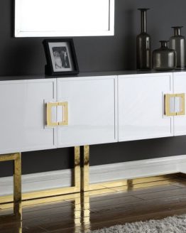 Meja stainless konsul minimalis gold meja hias