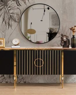 Meja stainless konsul modern minimalis hias